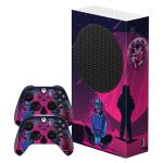 Xbox Series S Vinyl Skin Bundle – Premium 3M™ Sticker for Console & Controllers | Anti-Scratch, Bubble-Free, Easy Application, Residue-Free Removal | Custom Gaming Skin, Made in the UK (Cosmic)