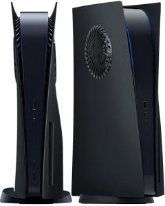 Joso Faceplate for PS5 Disc Edition, Anti-Scratch Dustproof Case Replacement, Cover Skin Fit for PS5 Console (CD-ROM) with Cooling Vent, Plates for PS5 Accessories, Easy Installation