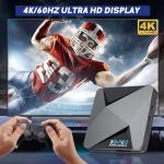 Super Console X2 Pro Retro Gaming Console, 90000+ Games, EmuELEC 4.6 + Android TV 9.0, 2 Wireless Controllers, 4K HD Output