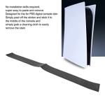 Vikye For Digital Console Middle Skin, Brushed Black, PVC, Scratch Resistant