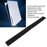 Vikye For Digital Console Middle Skin, Brushed Black, PVC, Scratch Resistant