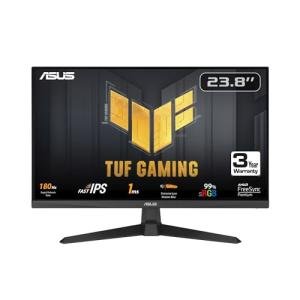 ASUS TUF Gaming VG249Q3A Gaming Monitor – 24-inch(23.8 inch viewable), Full HD (1920x1080), 180Hz, Fast IPS, ELMB, 1ms (GTG), FreeSync Premium, Variable Overdrive, 99% sRGB