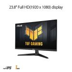 ASUS TUF Gaming VG249Q3A Gaming Monitor – 24-inch(23.8 inch viewable), Full HD (1920x1080), 180Hz, Fast IPS, ELMB, 1ms (GTG), FreeSync Premium, Variable Overdrive, 99% sRGB