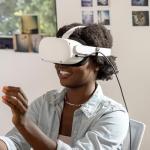 Meta Quest link cable – Works with Meta Quest 3/3S – 16 foot (5 m) – Premium fibre-optic cable – Access PC VR Games – Up to 5 Gbps bandwidth