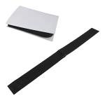 Vikye For Digital Console Middle Skin, Brushed Black, PVC, Scratch Resistant