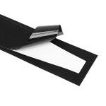 Vikye For Digital Console Middle Skin, Brushed Black, PVC, Scratch Resistant