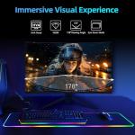 KTC 27 Inch QHD Curved Gaming Monitor, 2K@180Hz 1440P Monitor with 1500R VA Panel, 1ms MPRT, Adaptive Sync, HDR10, 132% sRGB, VESA, HMDI 2.0 / DP 1.4 for Desktop, Laptop, PS5, Xbox and More