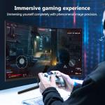 Z-Edge Curved Gaming Monitor 27 Inch 180Hz 1ms MPRT Full HD 1080P VA Panel 1500R 16:9 Curved LED Monitor, FreeSync HDR10, DisplayPort & HDMI Port, Support VESA 100x100mm