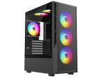 ASC TECHNOLOGY Gaming PC Tower, Intel Core i7-3770, 16GB RAM, GT 730 2GB Graphics, 1TB HDD + 256GB SSD, Windows 11, Black 6 Fan RGB Case – High Performance Setup