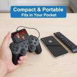 CRONOVA Retro Handheld Game Console – 520 Classic Games Preloaded, Mini Portable Emulator, 2.4” Color LCD Screen, TV Output, Double Player, Rechargeable Battery, Gift for Kids & Adults