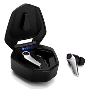 August EPG500 Wireless Gaming Earbuds with Dual-Mic ENC Noise Cancelling - Bluetooth 5.0 Earphones, Low-Latency, 40H Playtime with Charging Case, USB-C Charging for Sports, Meeting, PC, PS5, Switch