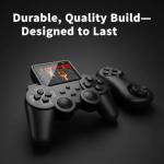 CRONOVA Retro Handheld Game Console – 520 Classic Games Preloaded, Mini Portable Emulator, 2.4” Color LCD Screen, TV Output, Double Player, Rechargeable Battery, Gift for Kids & Adults