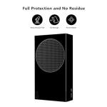 playvital Black Custom Vinyl Skins for Xbox Series S, Wrap Decal Cover Stickers for Xbox Series S Console Controller