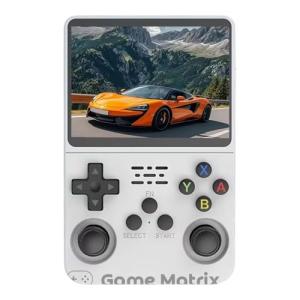 R36S Retro Handheld Video Game Console – up to 512GB, 100K Classic Games, Dual RAM Chips, 3.5" HD Screen, Linux OS, Fast Dispatch, QC Verified