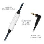 STEALTH C6-100 Blue Over Ear Gaming Headset PS4/PS5, XBOX, Nintendo Switch, PC with Flexible Mic, 3.5mm Jack, 1.5m Cable, Lightweight, Comfortable and Durable