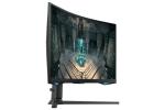 Samsung Odyssey G6 LS32BG650EUXXU 32" Curved Smart Gaming Monitor with Speakers - QHD 2560x1440, 240Hz, 1ms, Speakers, HDMI 2.1, Full Smart Platform, Freesync Premium Pro, Height Adjust