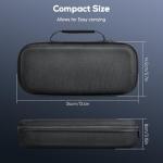 10 in 1 Accessories Kit for Playstation Portal, KOVA Carrying Case & TPU Skin Cover with Kickstand for PS5 Portal Console, Travel Shell with 2* Screen Protector & 4* Thumb Grip for PS Portal Handheld