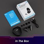 August EPG500 Wireless Gaming Earbuds with Dual-Mic ENC Noise Cancelling - Bluetooth 5.0 Earphones, Low-Latency, 40H Playtime with Charging Case, USB-C Charging for Sports, Meeting, PC, PS5, Switch