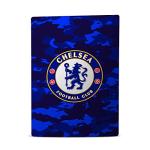 Head Case Designs Officially Licensed Chelsea Football Club Camouflage Mixed Logo Vinyl Faceplate Gaming Skin Decal Compatible With Sony PlayStation 5 PS5 Disc Edition Console & DualSense Controller