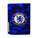 Head Case Designs Officially Licensed Chelsea Football Club Camouflage Mixed Logo Vinyl Faceplate Gaming Skin Decal Compatible With Sony PlayStation 5 PS5 Disc Edition Console & DualSense Controller