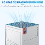 WOLIBEAR Magnetic Wraps for Xbox Series X Console Accessories, Cover Skin with Premium PU Leather, Magnetic Closure Wrap & TOP Cover for Xbox Series X, Full Protection