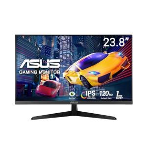 ASUS VY249HGR Eye Care Gaming Monitor – 24 inch FHD (1920x1080), IPS, 120Hz OC, SmoothMotion, 1ms MPRT, Adaptive Sync, Eye Care Plus, Blue Light Filter, Flicker Free, antibacterial treatment
