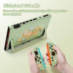 GeekShare Protective Case Compatible with Switch 2, PC Slim Dockable Skin Cover Compatible with Switch 2 Console and Game Console - Little Parrots