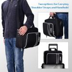 G-STORY Carry Case, Carrying Travel Case Compatible with PlayStation 5 Console,Travel Case Bag with Zinc Alloy Zippers for Console, Controllers and Accessories,Controller Skin*1