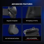 GameSir G8 Plus Bluetooth Mobile Game Controller for Switch & iOS & Android & Tablets, Wireless Gamepad with Hall Effect Joysticks/Hall Trigger, Play Minecraft, Genshin Impact, Call of Duty Mobile