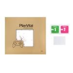 playvital Full Set Skin Sticker for ps5 Slim Console Digital Edition (The New Smaller Design), Vinyl Skin Decal for ps5 Controller & Headset & Charging Station & Media Remote - Falling Cherry Blossom