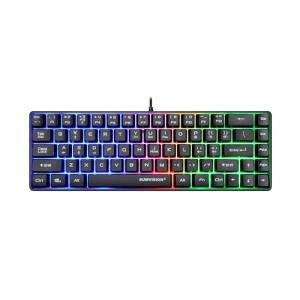 PC Gaming Keyboards SUMVISION SEEKER DESTROYER 60% Percent Pro Gaming Keyboard Wired USB Mini Compact Backlit Mechanical Feel Apple Mac Windows 11 PC PS5 Xbox Series X/S (FREE UK TECH SUPPORT)