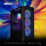 STGsivir Gaming PC, Gaming Computer Desktop Tower, AMD Ryzen 7 5700G up to 4.6GHz, Radeon Vega 8 Integrated Graphics, 32GB DDR4 RAM, 1TB SSD, WIFI 6, BT5.0, RGB fan x3, Windows11 Pro
