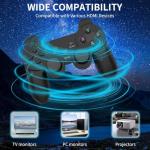 Higoal Wireless Retro Gaming Console with 20000+ Games, 4K HDMI Output & Dual 2.4G Wireless Controllers – Plug and Play for TV