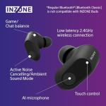 Sony INZONE Buds - True Wireless Gaming Earbuds, 360 Spatial Sound, Light Weight, Comfortable Fit, Active Noise Cancelling, AI Microphone, 24hr Battery, Low Latency Dongle, PC & PS5 Compatible - Black