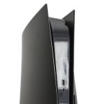Plates for PS5 Playstation Disc Edition, Replacement Black Faceplates Covers for Disc Edition Console Skin Shell Side Plates