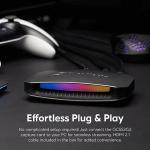 AVerMedia GC553G2 Live Gamer ULTRA 2.1 - 4K60 USB Capture Card with 4K144 & 1080p360 Passthrough, HDMI 2.1, VRR, Plug & Play, Low Latency Streaming for PS5, Xbox, Switch, OBS, Mac, Windows 11, PC