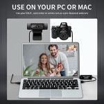 Papeaso 4K HDMI to USB capture card, Full HD 1080p video capture device, HDMI Video Game Capture for Editing Video/Games/Streaming/Online Teaching(Black)