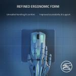 Razer DeathAdder V3 Pro - Lightweight Wireless Ergonomic Esports Mouse (63g Lightweight Design, Focus Pro 30K Optical Sensor, Mouse Switches Gen-3, HyperSpeed Wireless) White