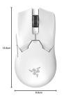 Razer Viper V2 Pro HyperSpeed Wireless Gaming Mouse: 59g Ultra-Light - Gen-3-30K Optical Switches Optical Sensor - DPI controls on mouse - 80H Battery - USB Type C Cable Included -