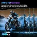 Z-Edge 27 Inch 300Hz(DP) 240Hz(HDMI) Curved Gaming Monitor 1ms MPRT Full HD LED Monitor, 300cd/m² Brightness, 16:9 VA Panel, FreeSync, HDR10, HDMI 2.0 & DisplayPort 1.4, VESA Mountable