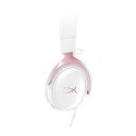 HyperX Cloud III – Wired Gaming Headset, PC, PS5, Xbox Series X|S, Angled 53mm Drivers, DTS, Memory Foam, Durable Frame, Ultra-Clear 10mm Mic, USB-C, USB-A, 3.5mm – Pink