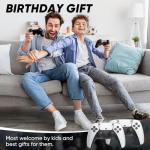 SingyiX 2026 Upgraded Retro Gaming Console Stick Pro, Video Games Console with 4K HDMIs, 50000+ Games - Video Game with Upgrade Dual 2.4G Wireless Controllers (64GB (30000+ games))