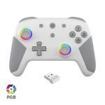 Gioteck Smart TV+ DUO Wireless (Bluetooth & Dongle) Controller for Cloud Gaming, PC, Smart TV, Mobile - Grey. Desgined for Smart TV's with Xbox Game Pass
