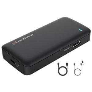 Nearstream Hdmi Capture Card in 1080p60 or 4K30 Passthrough,Video Capture Card for Streaming Transmission,1080p 60Hz Recording, ultra-low latency,Compatible with Ps4/Ps5/switches/Fotocamera,CCD10