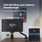 Nearstream Hdmi Capture Card in 1080p60 or 4K30 Passthrough,Video Capture Card for Streaming Transmission,1080p 60Hz Recording, ultra-low latency,Compatible with Ps4/Ps5/switches/Fotocamera,CCD10