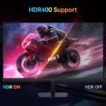 KTC 24 Inch Gaming Monitor, FHD 1080P@180Hz (OC 190Hz) Monior with Fast IPS Panel, 1ms Response Time, Adaptive Sync, HDR400, 133% sRGB, HDMI 2.0 / DP 1.4, Hardware Anti-Blue Light, VESA 100 * 100mm