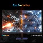 KTC 24 Inch Gaming Monitor, FHD 1080P@180Hz (OC 190Hz) Monior with Fast IPS Panel, 1ms Response Time, Adaptive Sync, HDR400, 133% sRGB, HDMI 2.0 / DP 1.4, Hardware Anti-Blue Light, VESA 100 * 100mm