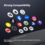 Nearstream Hdmi Capture Card in 1080p60 or 4K30 Passthrough,Video Capture Card for Streaming Transmission,1080p 60Hz Recording, ultra-low latency,Compatible with Ps4/Ps5/switches/Fotocamera,CCD10