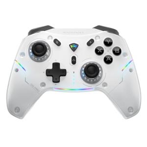 Machenike G3V2 Bluetooth Gaming Controller With Hall Effect Joysticks & Triggers, Remappable Buttons, 1000Hz Gamepad with Charging Dock, Dual Vibration - for PC/Switch/iOS/Android (White)