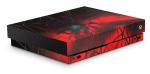 GNG Spider Console Skin Decal Sticker + 2 x Controller Skins & console compatible with XBOX ONE X